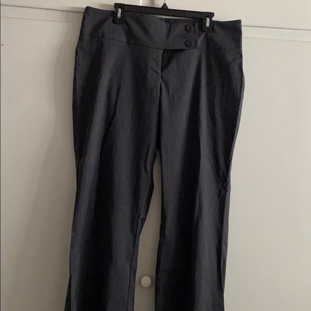 Hilliard and Hanson wide leg stretch pant